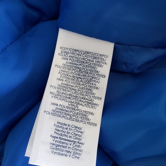 Sold! Chaps Tropic Roy Packable Zip Up Vest - Picture 5 of 6